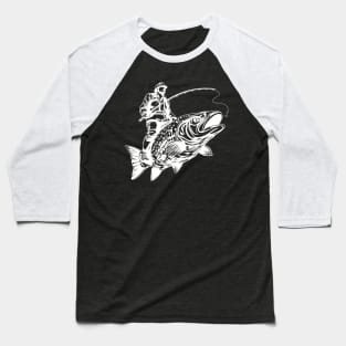 Trout Master White Baseball T-Shirt